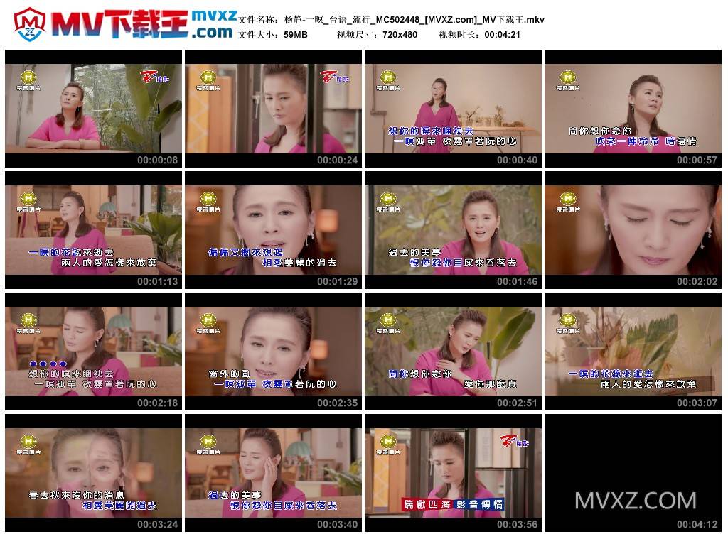 杨静-一暝_台语_流行_MC502448